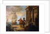 Europe: European Merchants with Stevedores by Jean-Baptiste Oudry