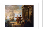 Europe: European Merchants with Stevedores by Jean-Baptiste Oudry