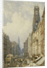 Fleet Street Looking up to Temple Bar with Old St. Dunstans, and St. Clement Danes by George Sidney Shepherd