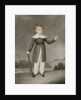 Portrait of Edward Currie Holding a Cricket Bat by Adam Buck