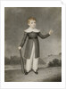 Portrait of Edward Currie Holding a Cricket Bat by Adam Buck
