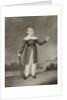 Portrait of Edward Currie Holding a Cricket Bat by Adam Buck