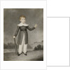Portrait of Edward Currie Holding a Cricket Bat by Adam Buck