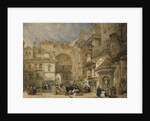 The Gate of the Viva Rambla, Granada by David Roberts