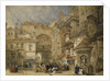 The Gate of the Viva Rambla, Granada by David Roberts