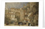 The Gate of the Viva Rambla, Granada by David Roberts