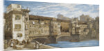 The Ponte Vecchio, Florence by William Callow