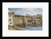 The Ponte Vecchio, Florence by William Callow