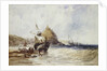 Unloading a Coaster Below St. Michael's Mount by Charles Bentley
