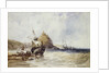 Unloading a Coaster Below St. Michael's Mount by Charles Bentley
