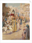 An Arab Wedding Procession Through Cairo by James Shaw Crompton