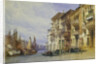 Palaces Near the Entrance of the Grand Canal, Venice by William Callow