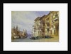 Palaces Near the Entrance of the Grand Canal, Venice by William Callow
