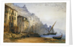 Amalfi from the Shore - A Summer's Morning by William Callow