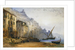 Amalfi from the Shore - A Summer's Morning by William Callow