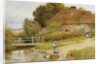 Watching the Ducks by Arthur Claude Strachan