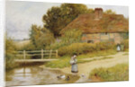 Watching the Ducks by Arthur Claude Strachan