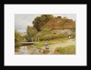 Watching the Ducks by Arthur Claude Strachan