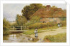 Watching the Ducks by Arthur Claude Strachan
