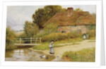 Watching the Ducks by Arthur Claude Strachan