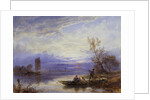 A Ferry at Sunset by Myles Birket Foster