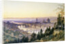 Florence from San Miniato by Arthur Severn