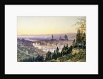 Florence from San Miniato by Arthur Severn