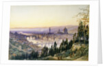 Florence from San Miniato by Arthur Severn