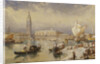 The Doge's Palace, Venice, from the Steps of San Giorgio Maggiore by Myles Birket Foster