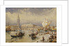 The Doge's Palace, Venice, from the Steps of San Giorgio Maggiore by Myles Birket Foster