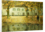 Little Place on the Banks of the Eau at Chartres by Henri Le Sidaner
