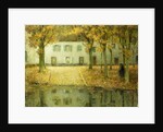 Little Place on the Banks of the Eau at Chartres by Henri Le Sidaner