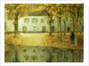 Little Place on the Banks of the Eau at Chartres by Henri Le Sidaner