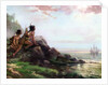 Native Americans Witness the 1609 Discovery of New York's Hudson River by Henry Hudson.