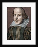Shakespeare, William (1564-1616) by Anonymous