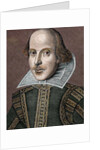 Shakespeare, William (1564-1616) by Anonymous