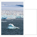 Glacier near Ny-Alesund, Spitzbergen by Anonymous