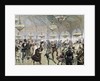 Circle of skaters in the circus of the Champs Elysees in Paris by Anonymous