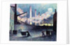 Factory Chimneys at Couillet by Maximilien Luce