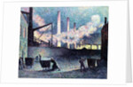 Factory Chimneys at Couillet by Maximilien Luce