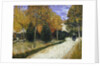 The Public Garden by Vincent Van Gogh