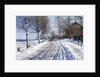 Winter Scene, Dalarne by Peder Monsted
