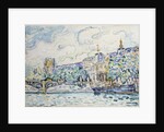 Le Palais du Louvre by Paul Signac