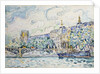 Le Palais du Louvre by Paul Signac