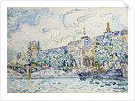 Le Palais du Louvre by Paul Signac