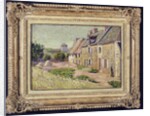 Saint-Briac, cour a la Ville Hue by Paul Signac