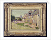 Saint-Briac, cour a la Ville Hue by Paul Signac