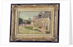 Saint-Briac, cour a la Ville Hue by Paul Signac