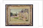 Saint-Briac, cour a la Ville Hue by Paul Signac