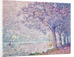 The Seine at St. Cloud by Paul Signac